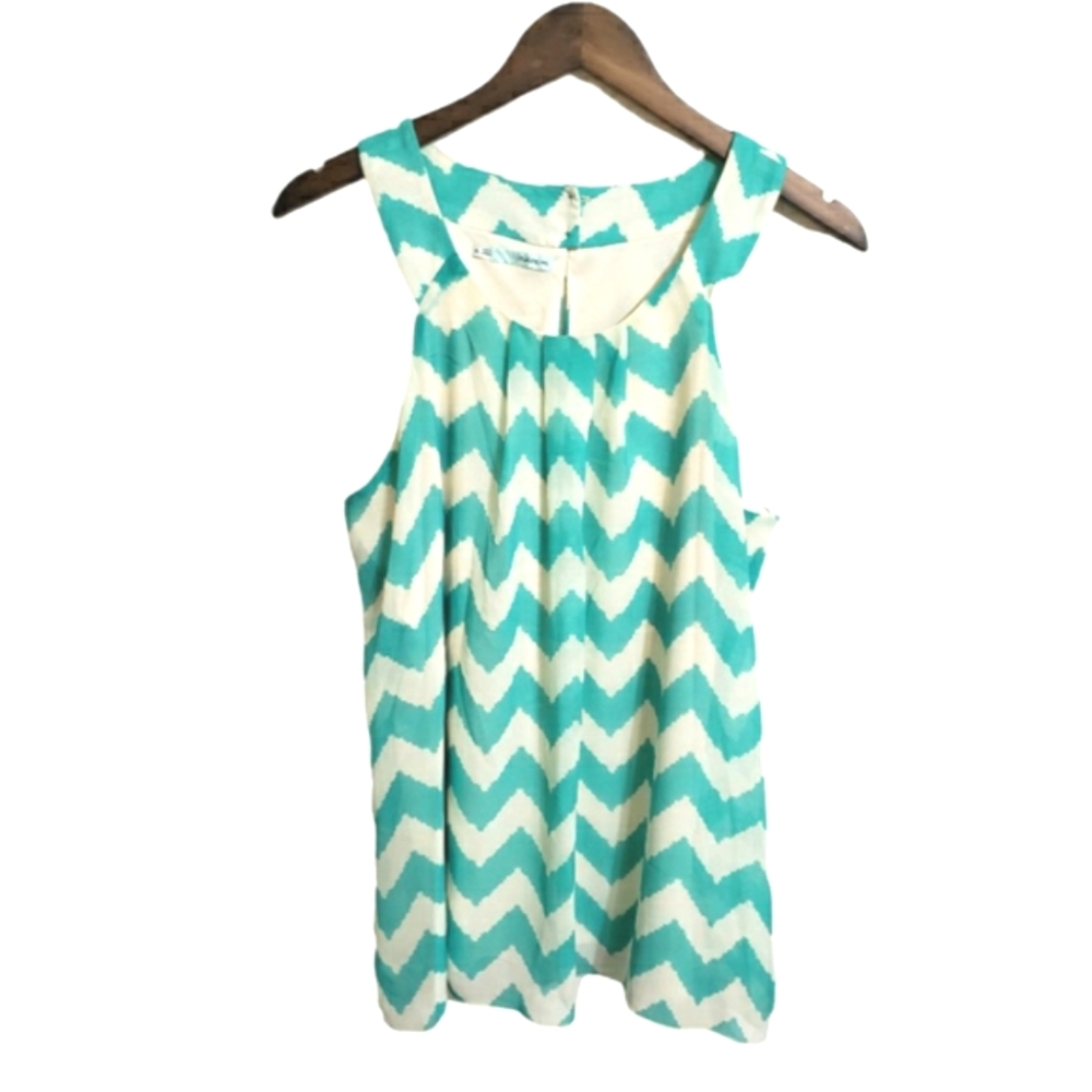 Maurices Blouse Top Keyhole Back with Double Button Closure Lined XL